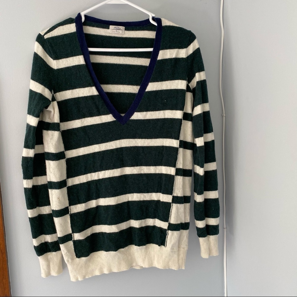 Madewell “Wallace” V-Neck Sweater